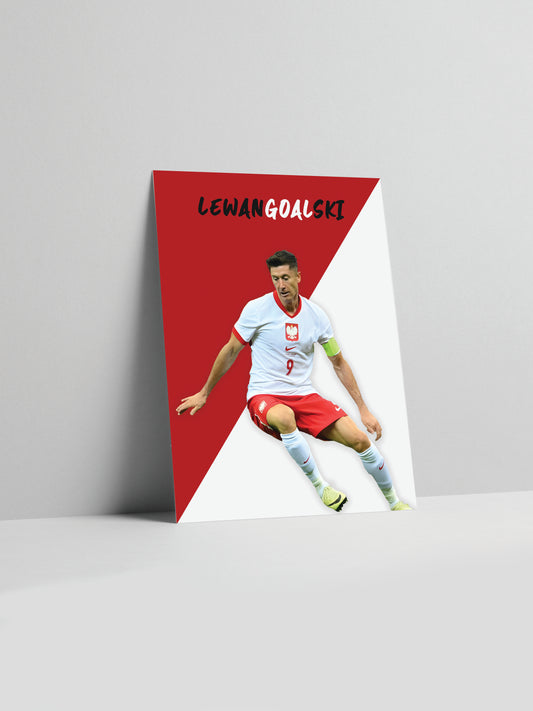 Stampa poster di Robert Lewandowski