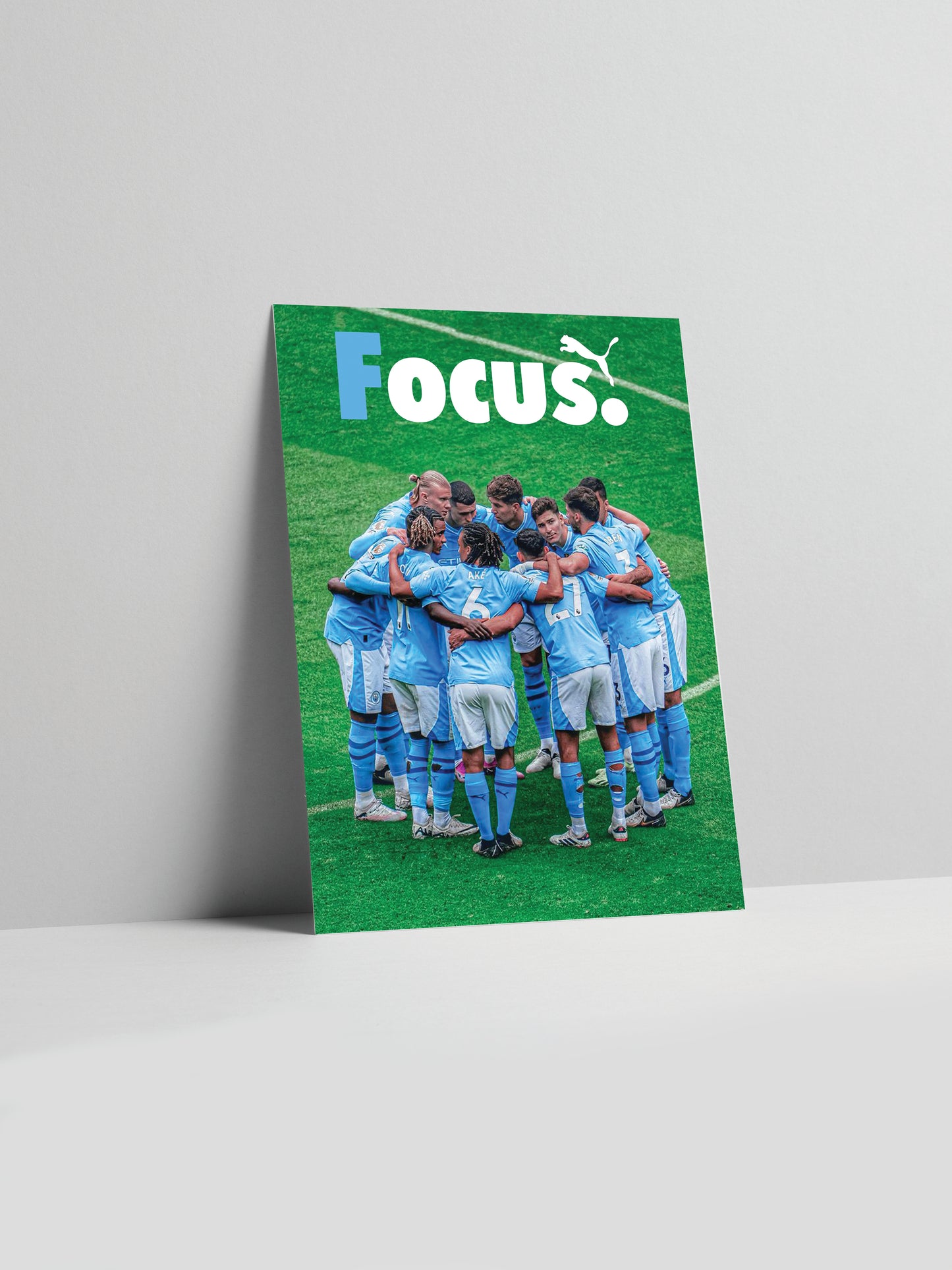 Stampa poster del Manchester City