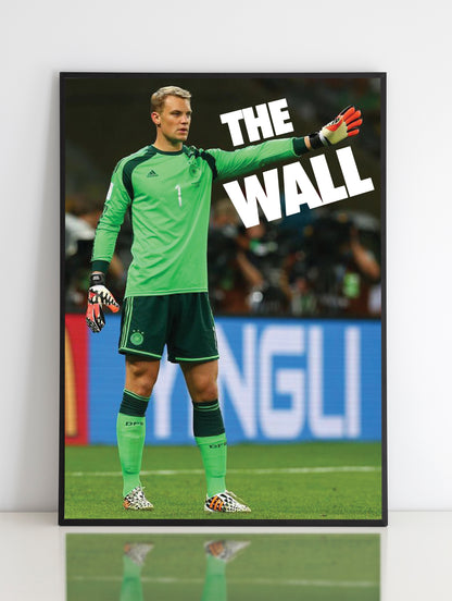 Affiche imprimée de Manuel Neuer