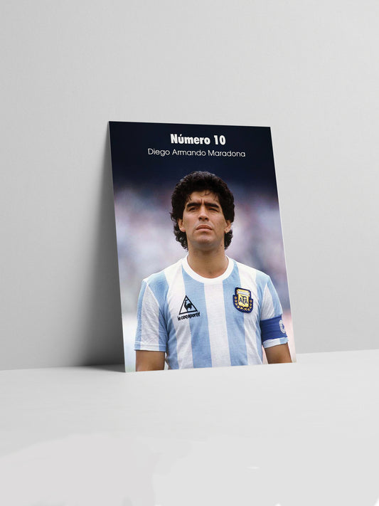 Diego Maradona Poster Print
