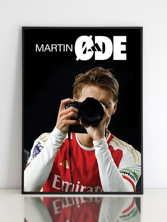 Martin Odegaard Poster Print
