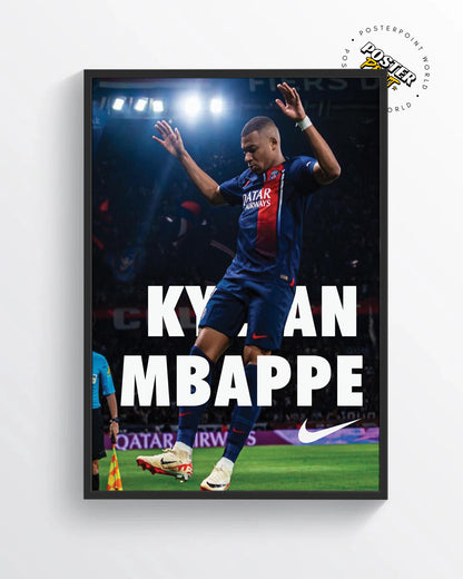 Affiche de Kylian Mbappé