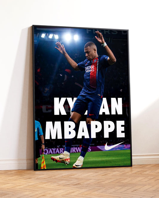 Affiche de Kylian Mbappé
