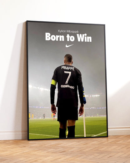 Kylian Mbappe Poster Print