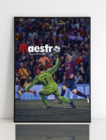 Affiche de Lionel Messi