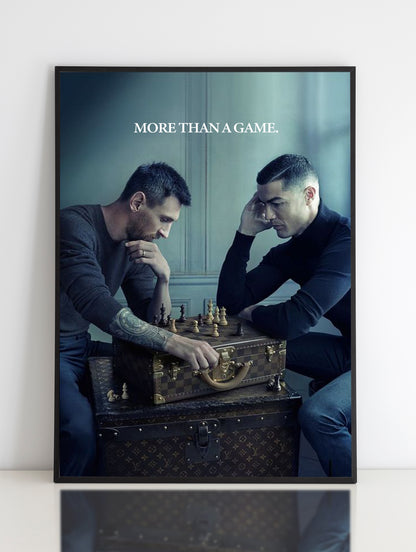 Affiche Messi X Ronaldo 