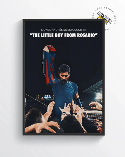 Affiche imprimée Messi