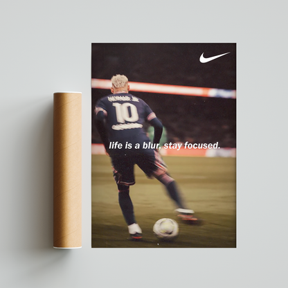 Neymar Poster Print