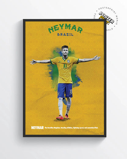 Neymar Poster Print