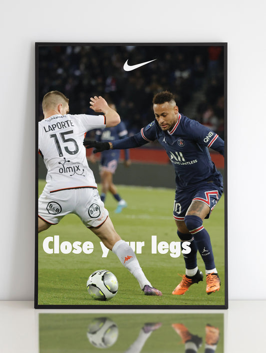 Affiche imprimée Neymar