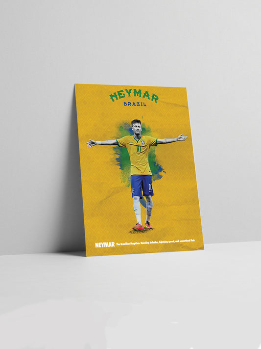 Neymar Poster Print