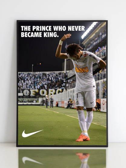 Affiche imprimée Neymar