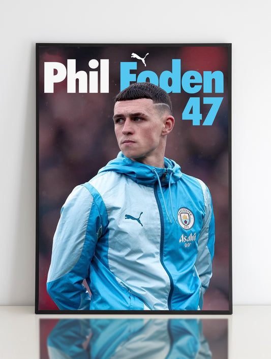 Phil Foden Poster Print