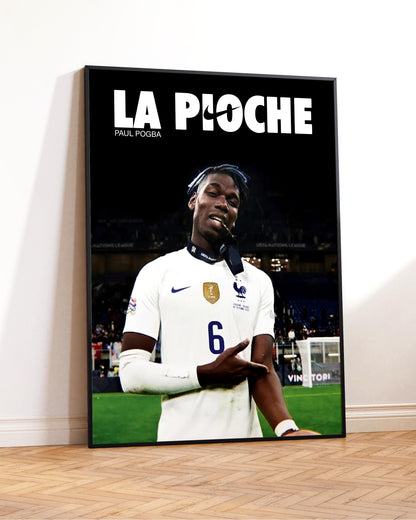 Affiche imprimée de Paul Pogba