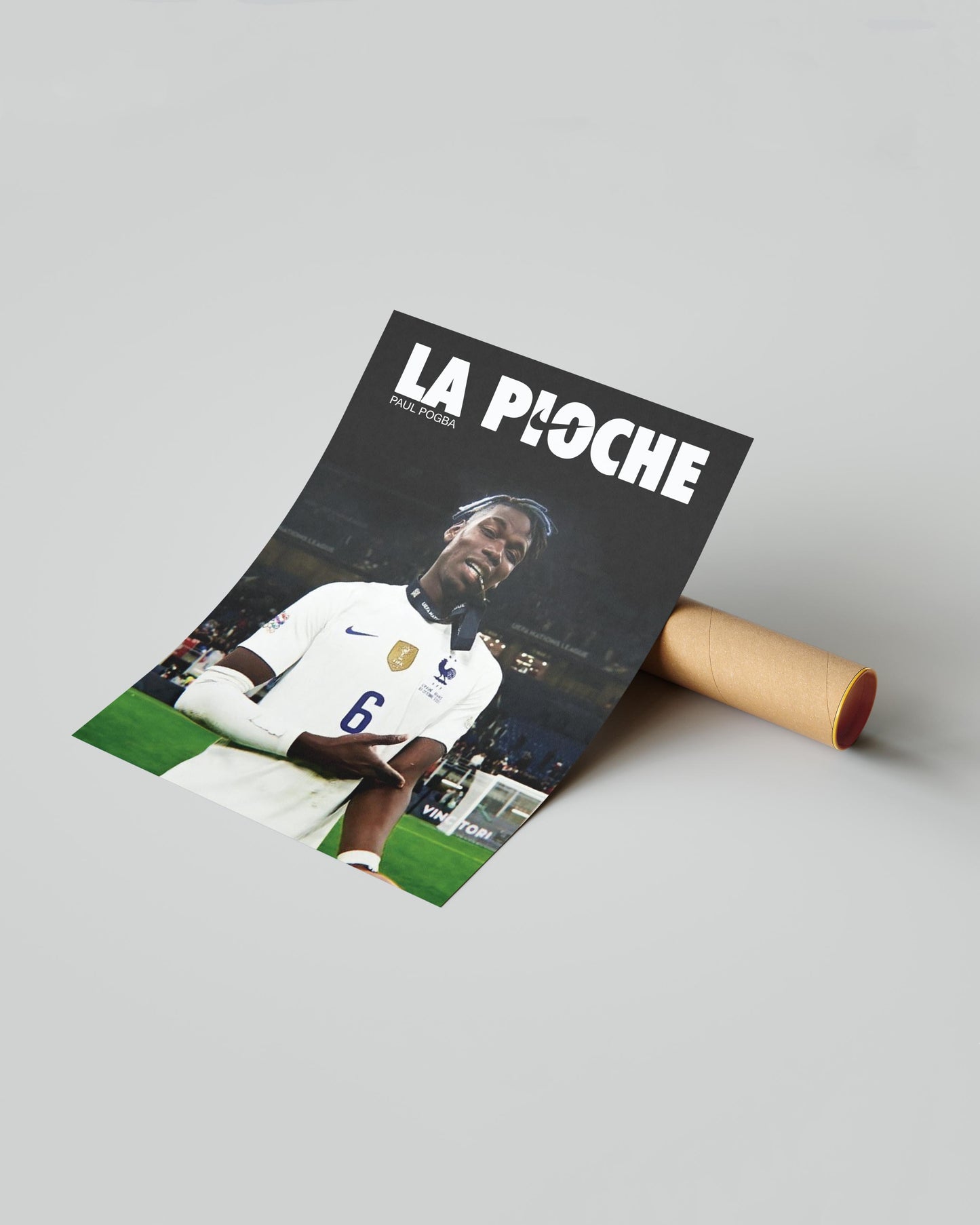 Affiche imprimée de Paul Pogba