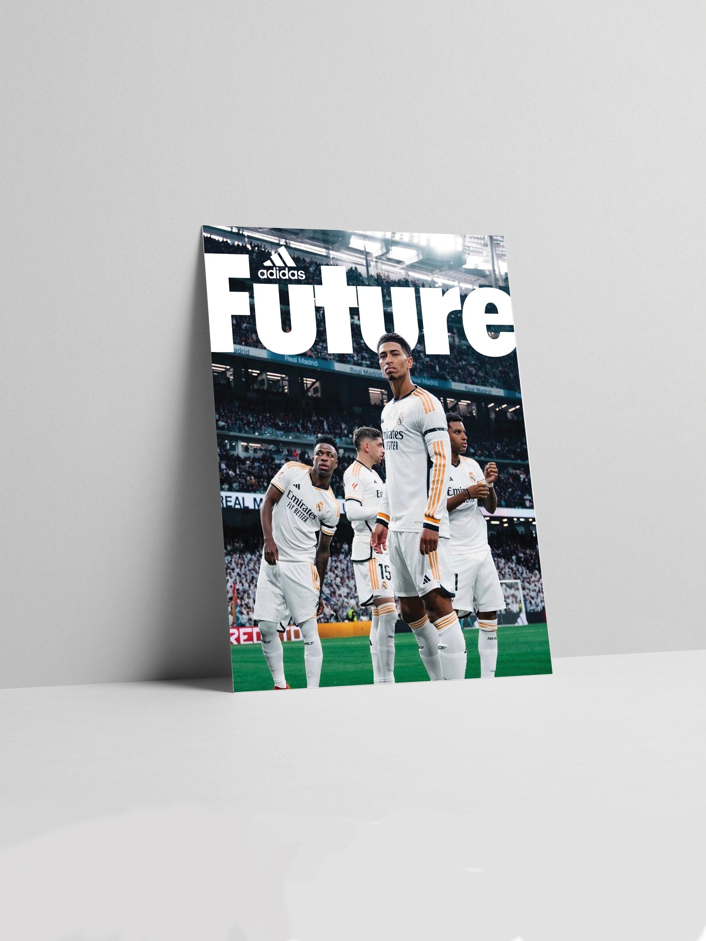 Affiche de Jude Bellingham, Vinicius Junior, Valverde et Rodrygo