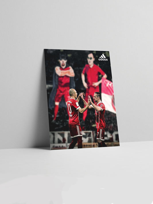 Stampa poster di Ribbery &amp; Robben