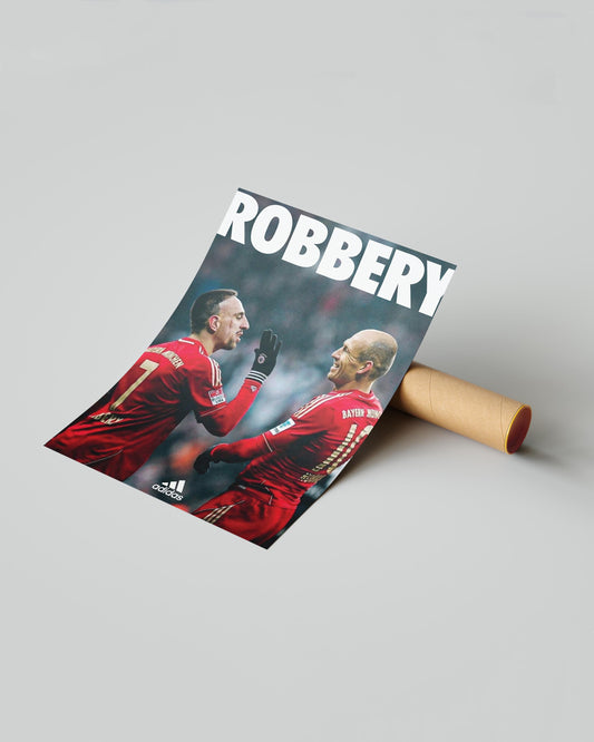 Ribbery & Robben Poster Print