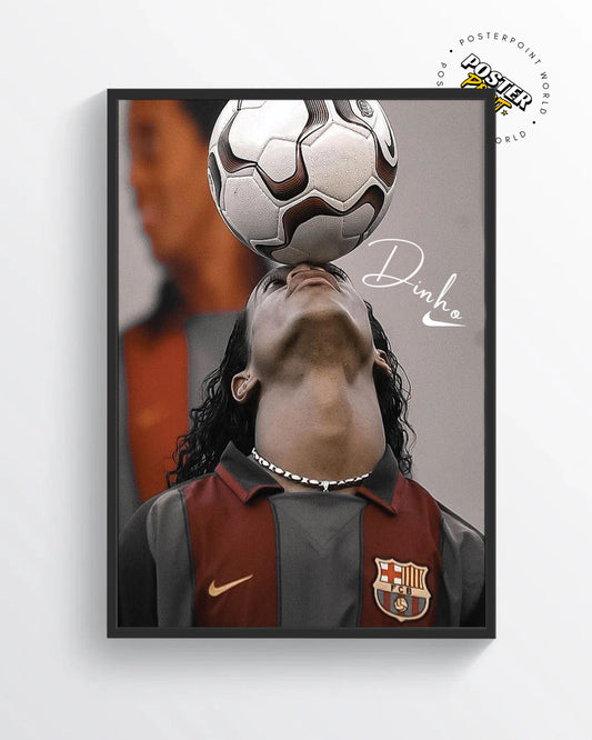 Ronaldinho Poster Print