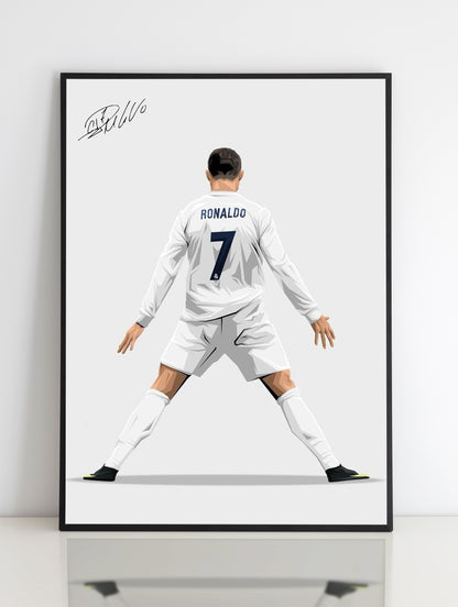 Cristiano Ronaldo Poster Print