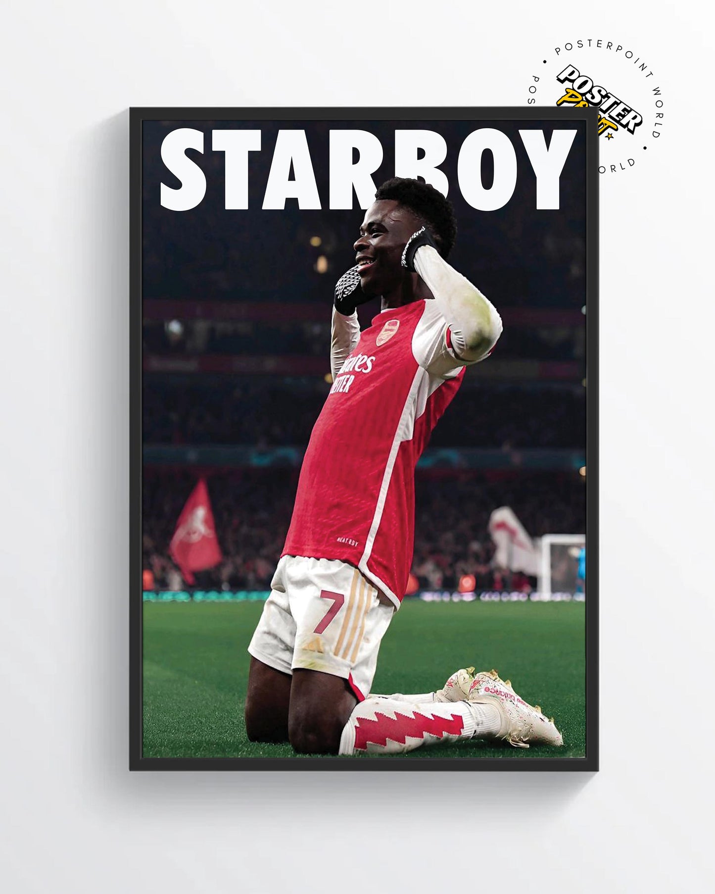 Bukayo Saka Poster Print