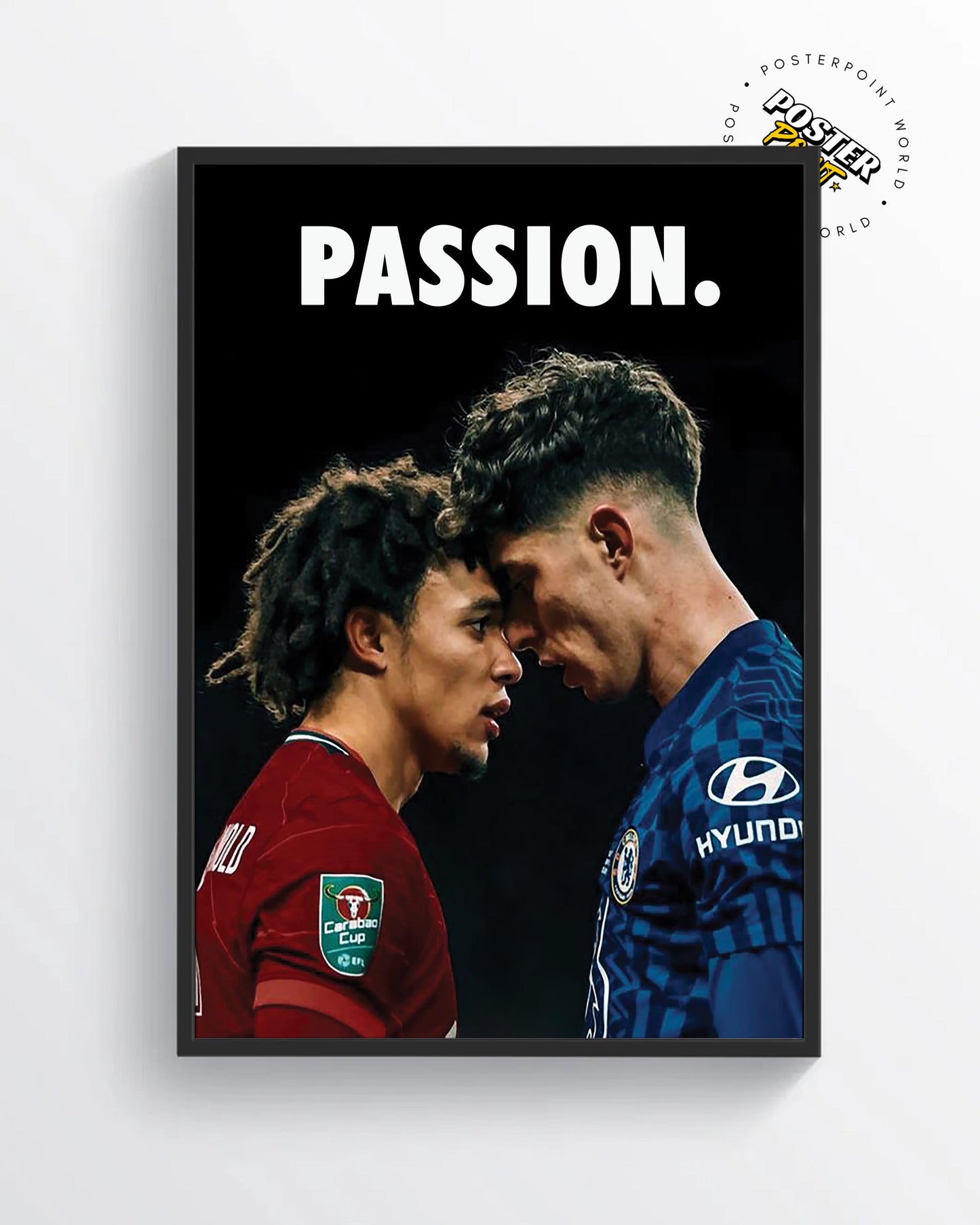 Affiche imprimée Trent Alexander-Arnold X Kai Havertz