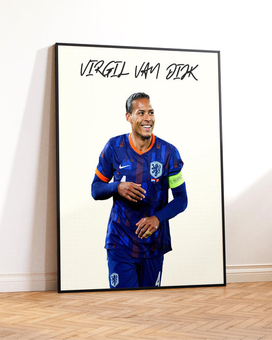 Virgil van Dijk Poster Print