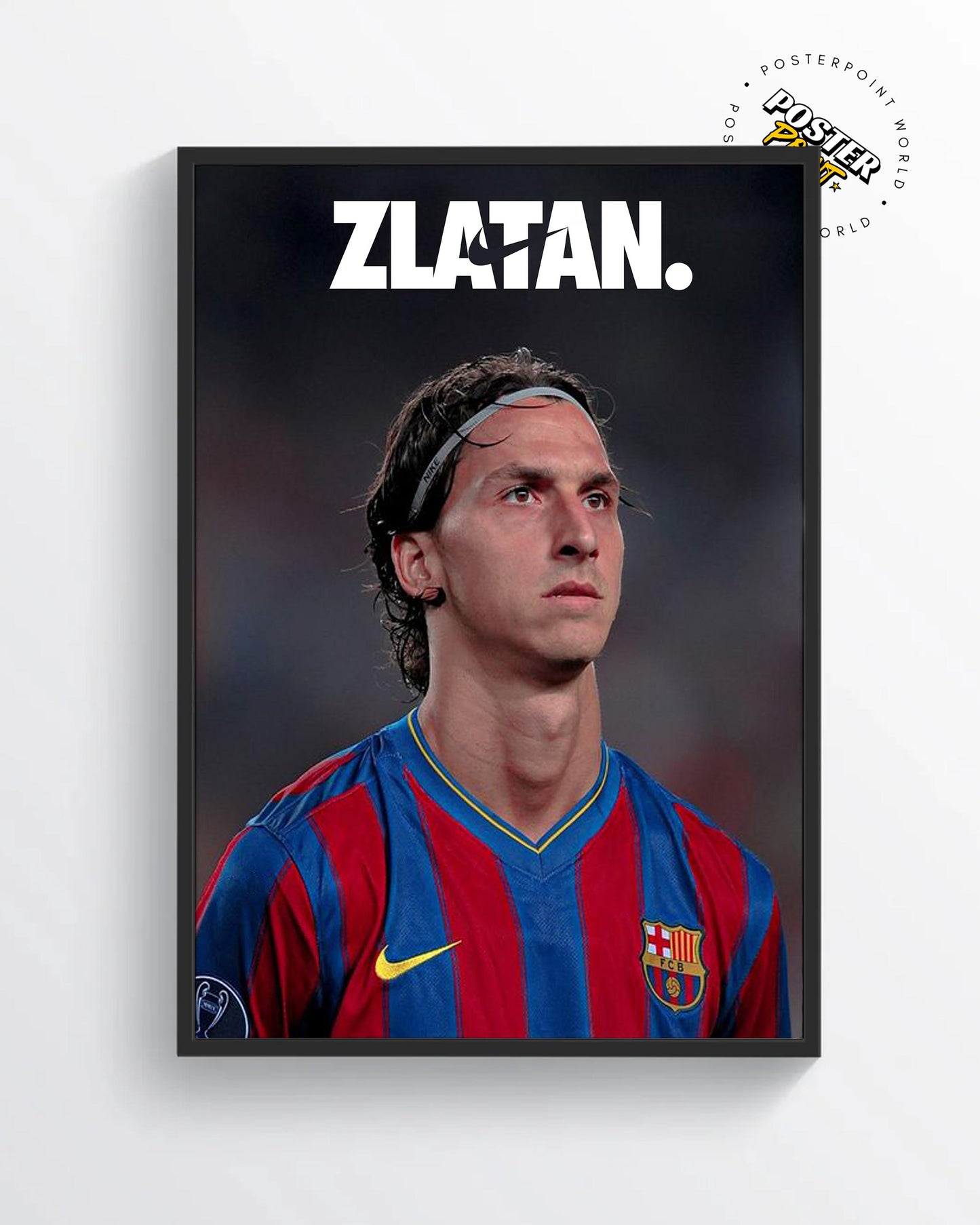 Zlatan Ibrahimovic Poster Print