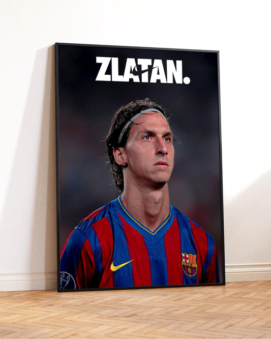 Zlatan Ibrahimovic Poster Print