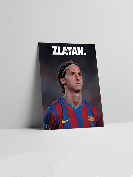 Zlatan Ibrahimovic Poster Print