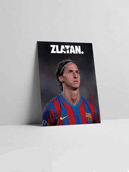 Zlatan Ibrahimovic Poster Print