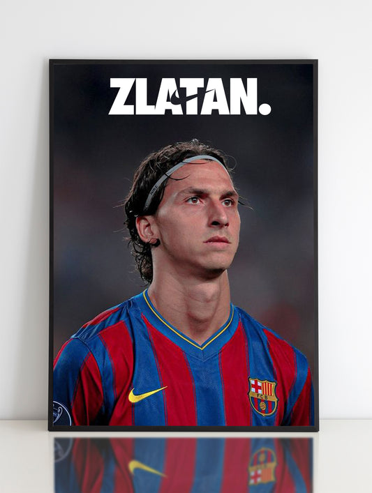 Zlatan Ibrahimovic Poster Print