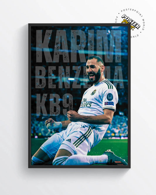 Karim Benzema Poster Print