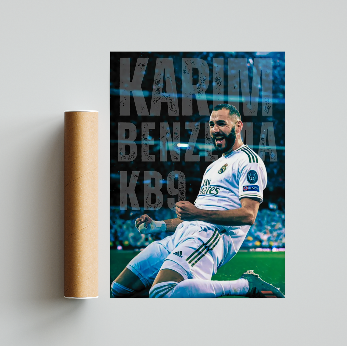 Karim Benzema Poster Print