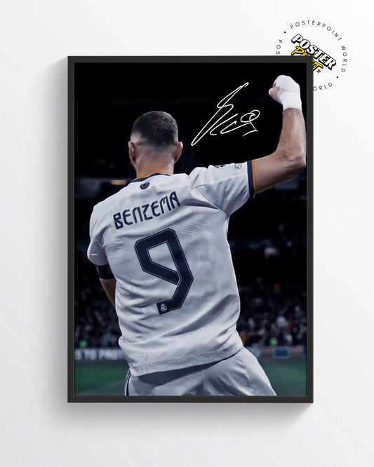 Karim Benzema Poster Print