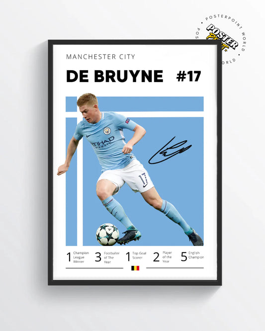 Kevin De Bruyne Poster Print
