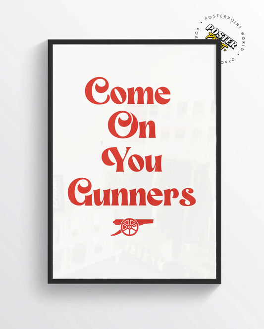 Arsenal Gunners Poster Print