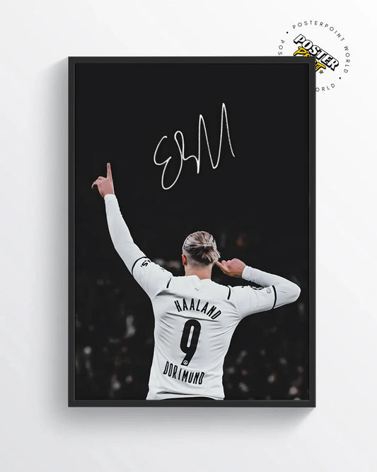 Erling Haaland Poster Print
