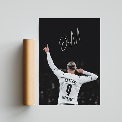 Erling Haaland Poster Print