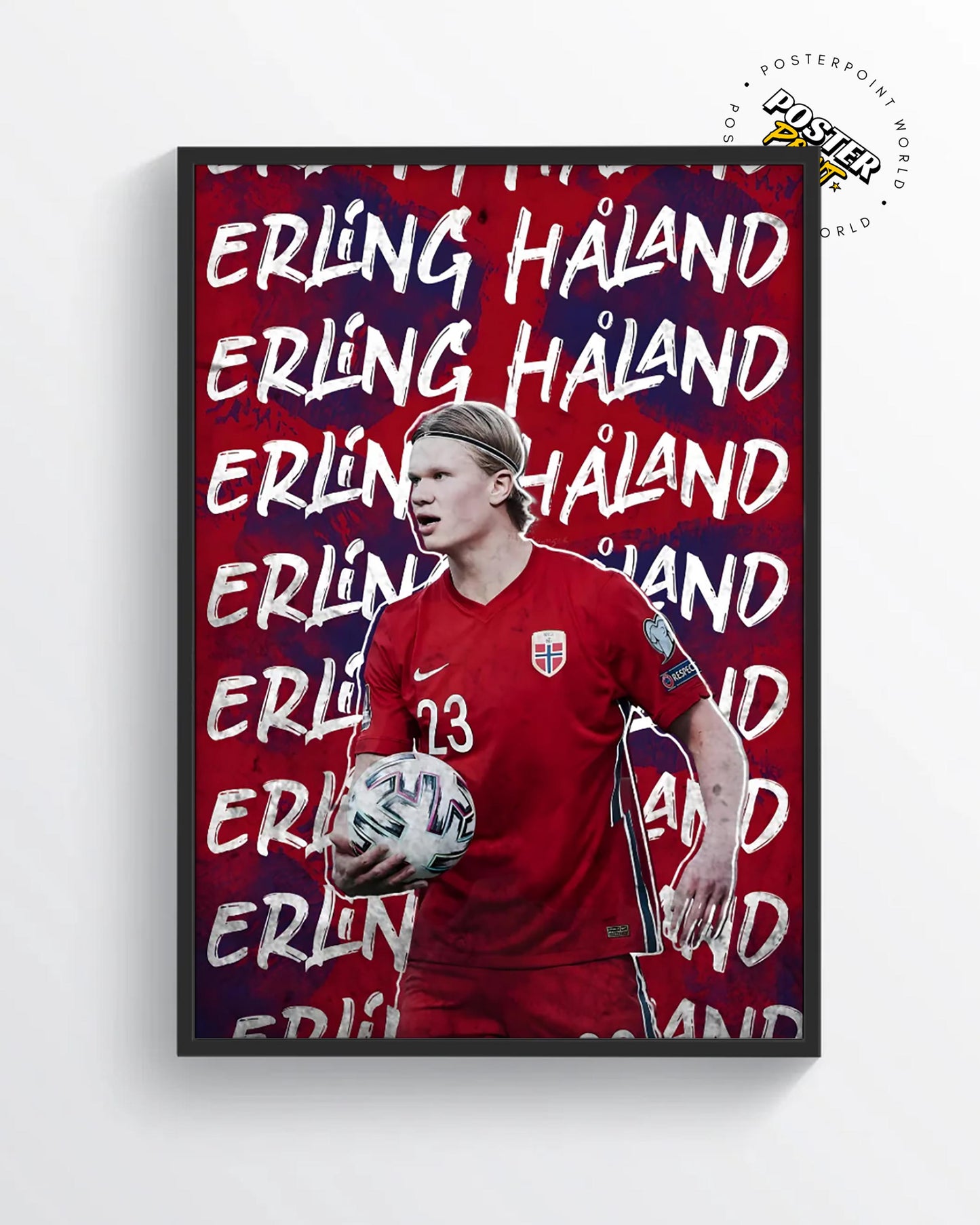Erling Haaland Poster Print