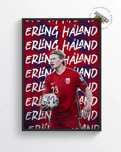 Erling Haaland Poster Print
