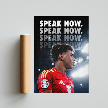 Lamine Yamal Poster Print