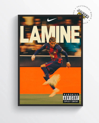 Lamine Yamal Poster Print