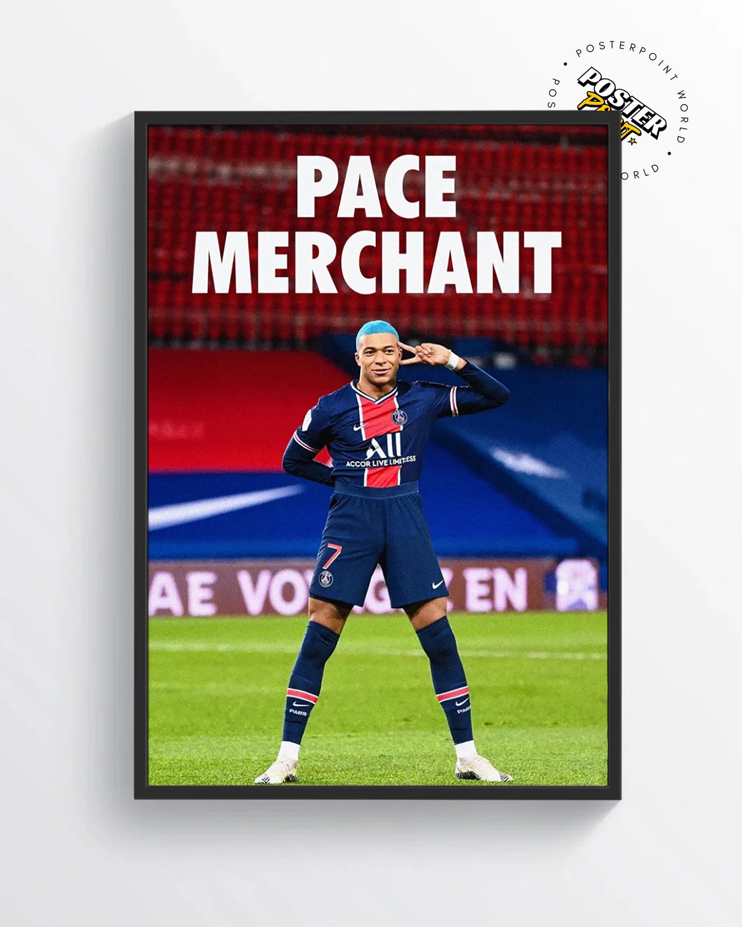 Kylian Mbappe Poster Print