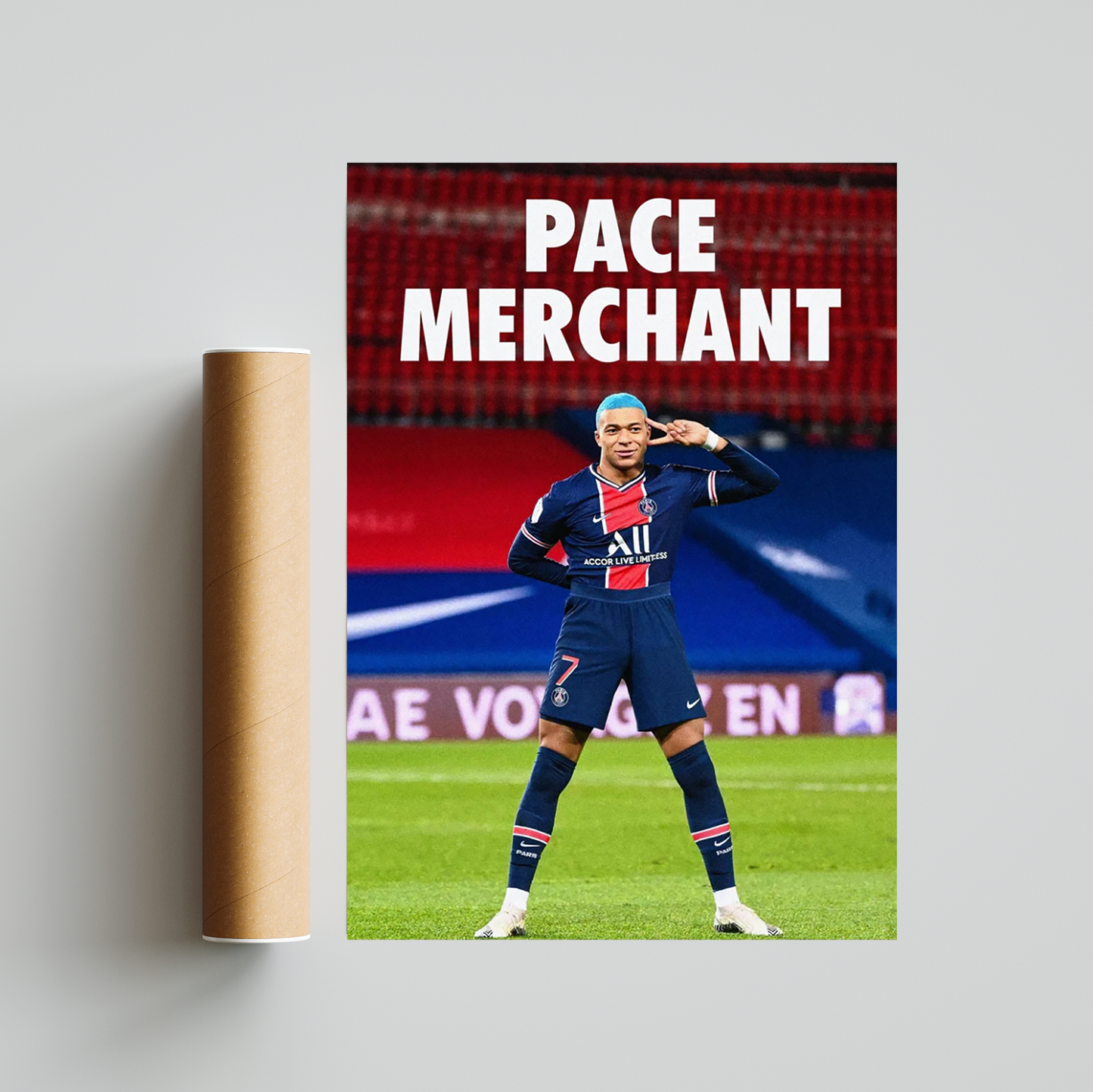 Kylian Mbappe Poster Print