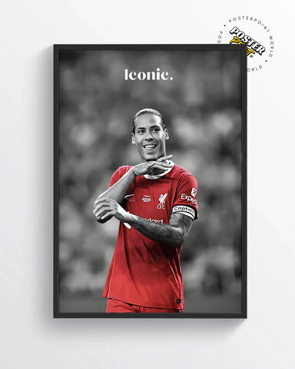 Virgil van Dijk Poster Print