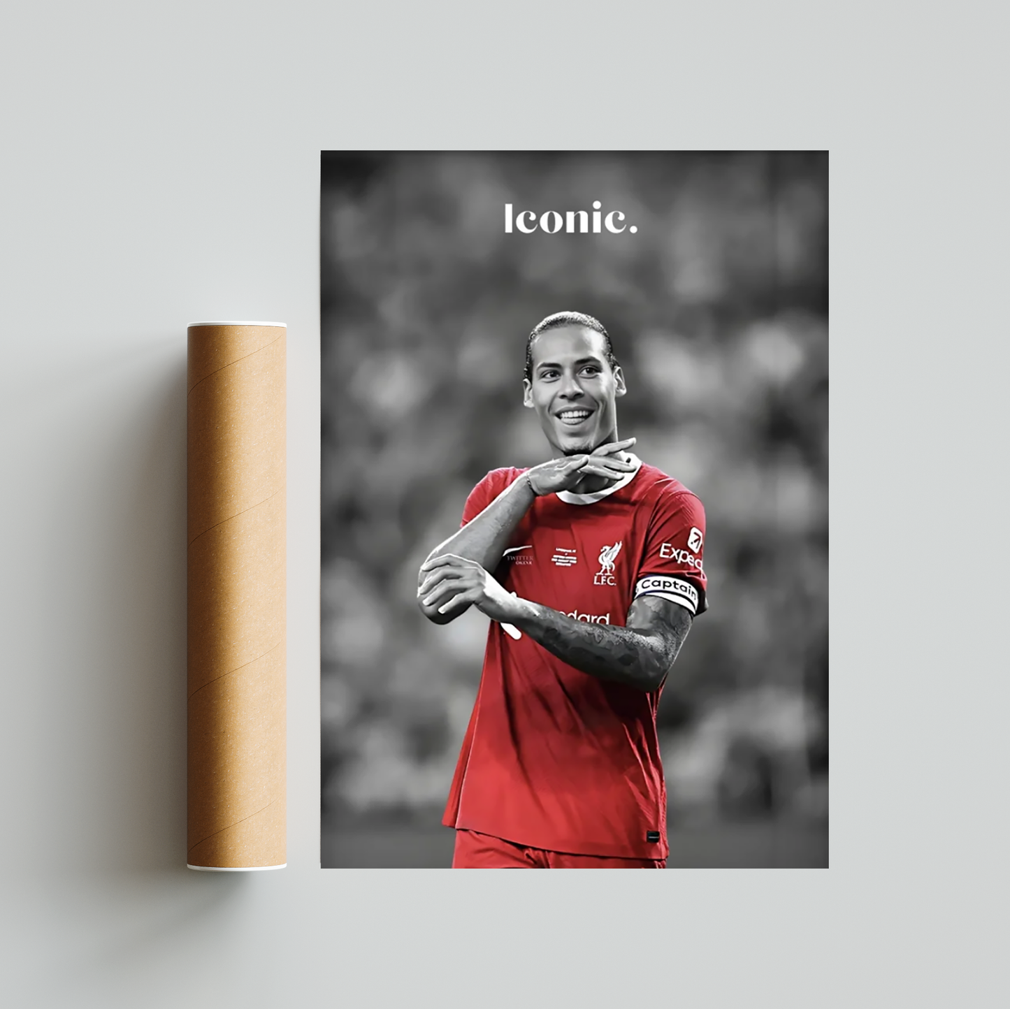 Virgil van Dijk Poster Print